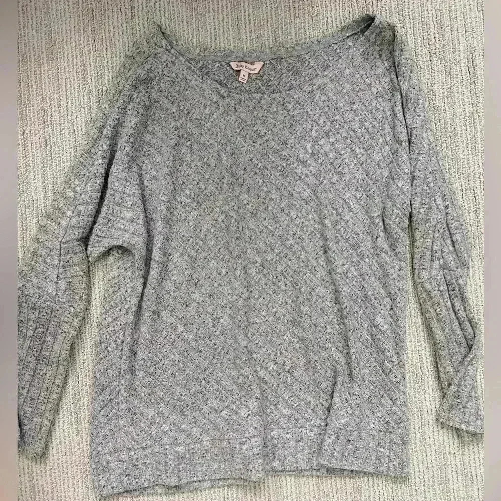 Juicy couture gray soft long sleeve